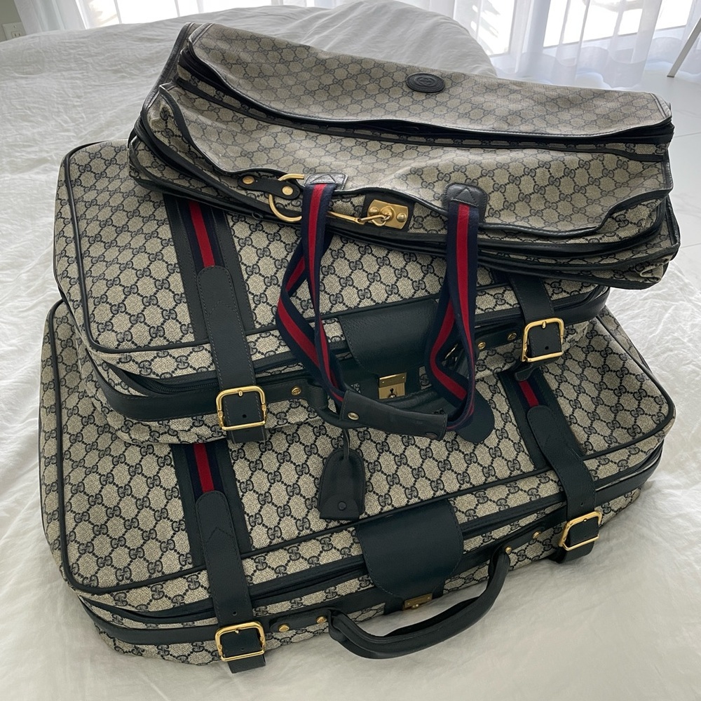 GUCCI 3 piece Luggage Set
